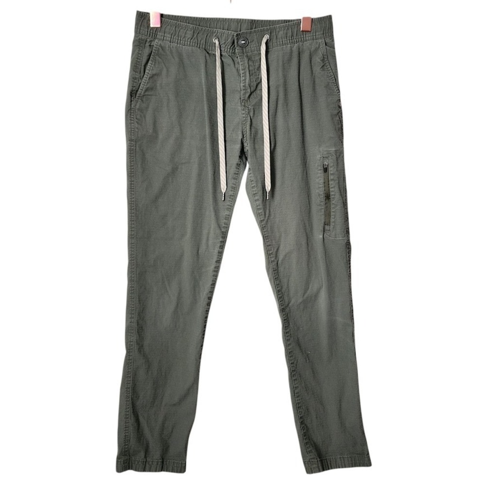 VUORI Ripstop Climber‎ Pants Olive Green Stretch Drawstring Outdoor M